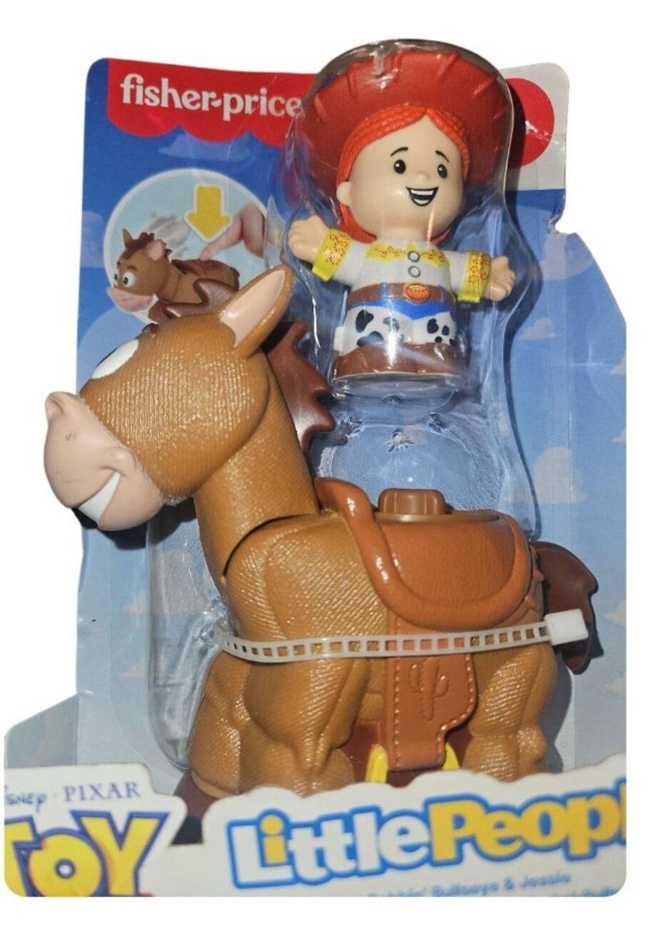 Little People Toy Story Jessie Bobbin Bullseye Figures Fisher Price JKB08 New